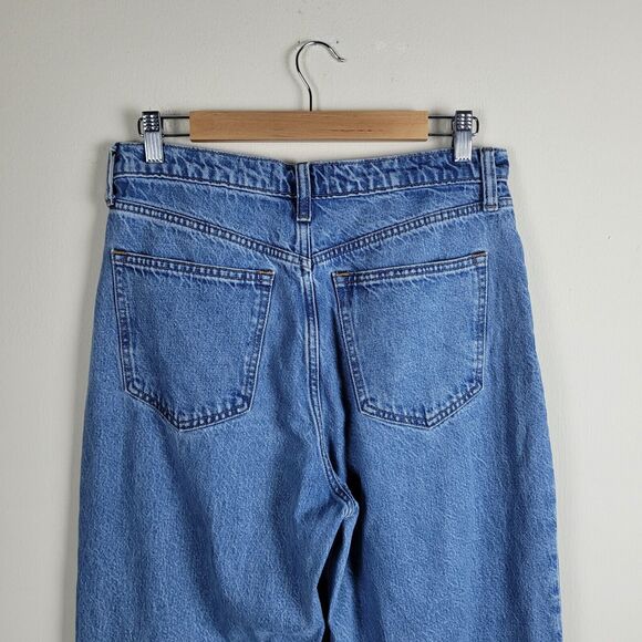 Abercrombie & Fitch Jeans Women 29 8S The Loose High Rise Blue Denim Relaxed - Picture 4 of 5
